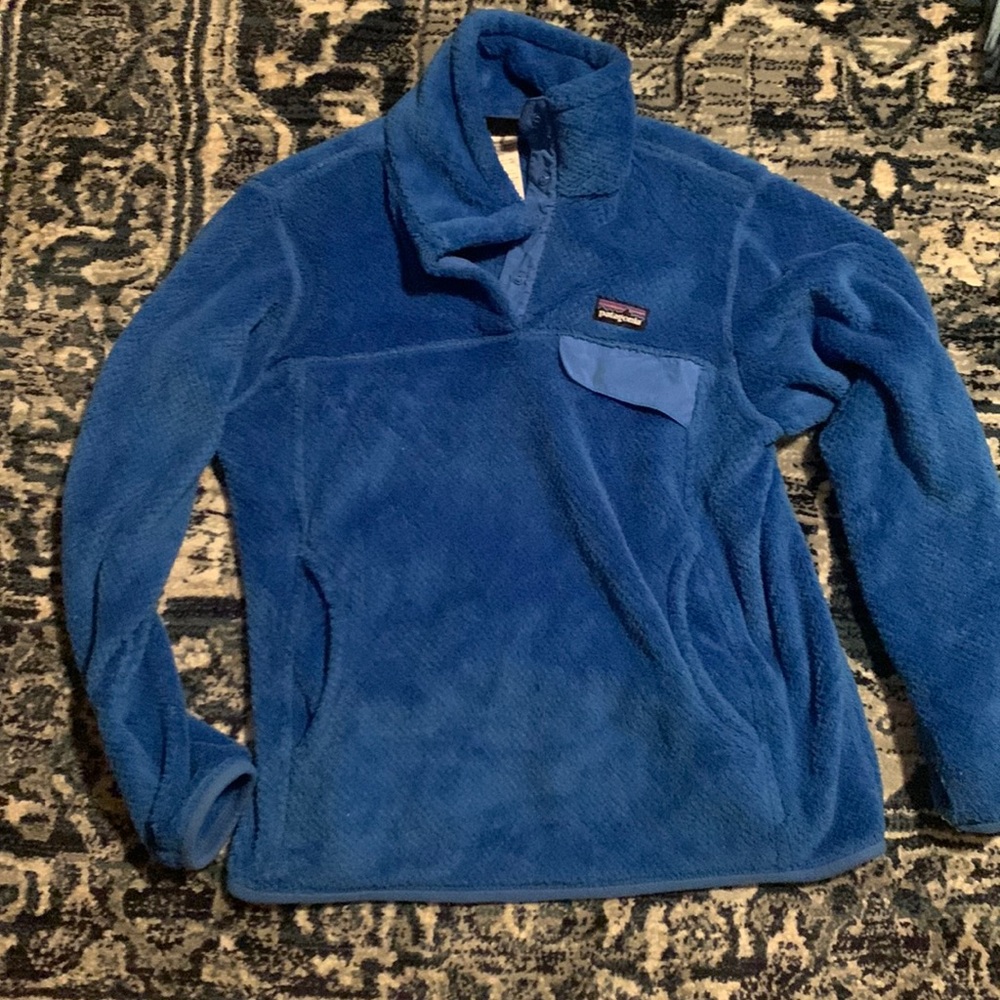 Patagonia Re-Tool Snap-T Pullover in Blue